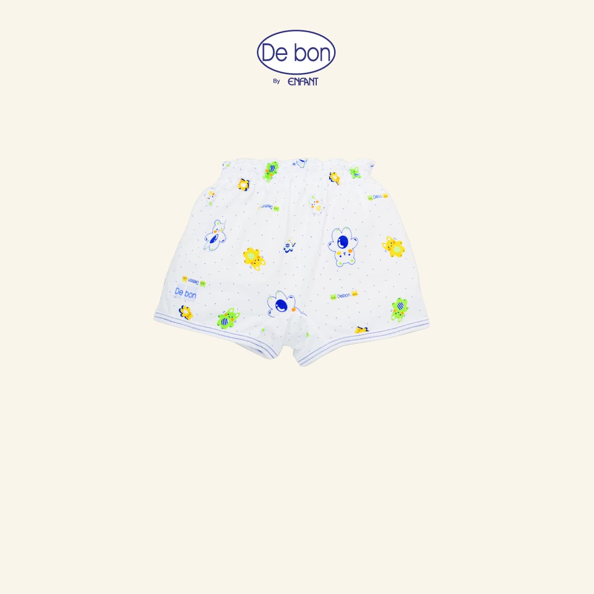 ภาพโปรโมต De bon By Enfant กางเกงขาสั้น Bearry and the Rabbit สีฟ้า จาก Lazada Affiliate
